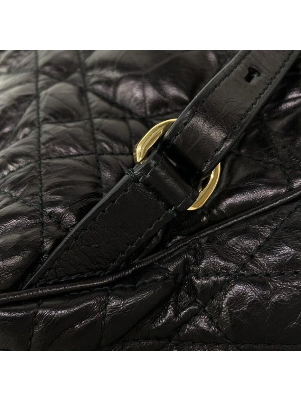 Dior Sac u Caro Backpack Small Black Macro Cannage - Picture 14 of 16